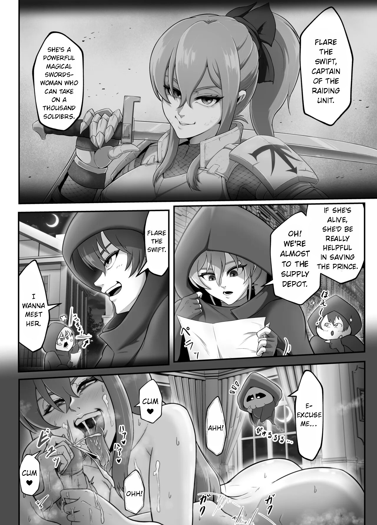 Hentai Manga Comic-Succubus Castle Conquest 1-Read-20